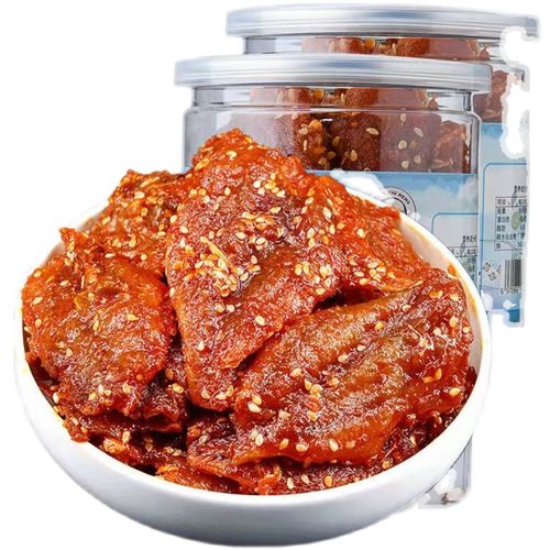 蜜汁黄花鱼片香酥小黄鱼干即食零食小吃休闲食品海味小鱼干 红娘鱼250